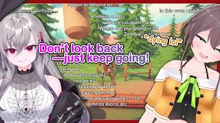 Matsuri and Riona Play Log Riders and It Is Ridiculous