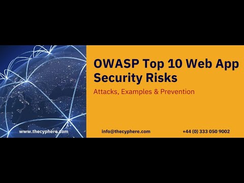 OWASP Top Ten: Web Application Security Risks and Vulnerabilities