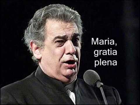 Plácido Domingo - Ave Maria - By: Schubert