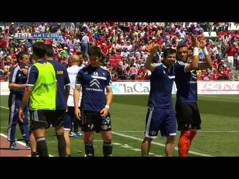 Goal of Orellana (1-4) UD Almería - Celta de Vigo