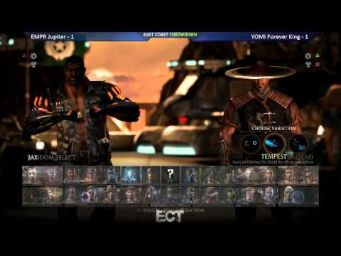 MKX Top 8 @ ECT 2015 - EMPR Jupiter vs YOMI Forever King [720p/60fps]