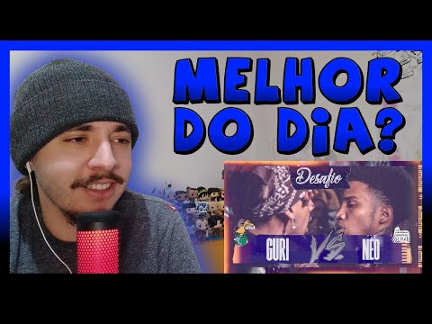 (O ROUND MAIS BRABO DA NOITE 🔥🔥🔥) GURI (SP) VS NEO - COLISEU X OS RAUL - DESAFIO | REACT BAUEB