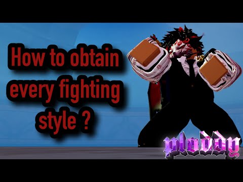 How To Obtain EVERY Fighting Style In Roblox Kaizen ? 