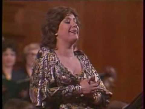 Elena Obraztsova sings Sei nicht bös from Zeller's Der Obersteiger