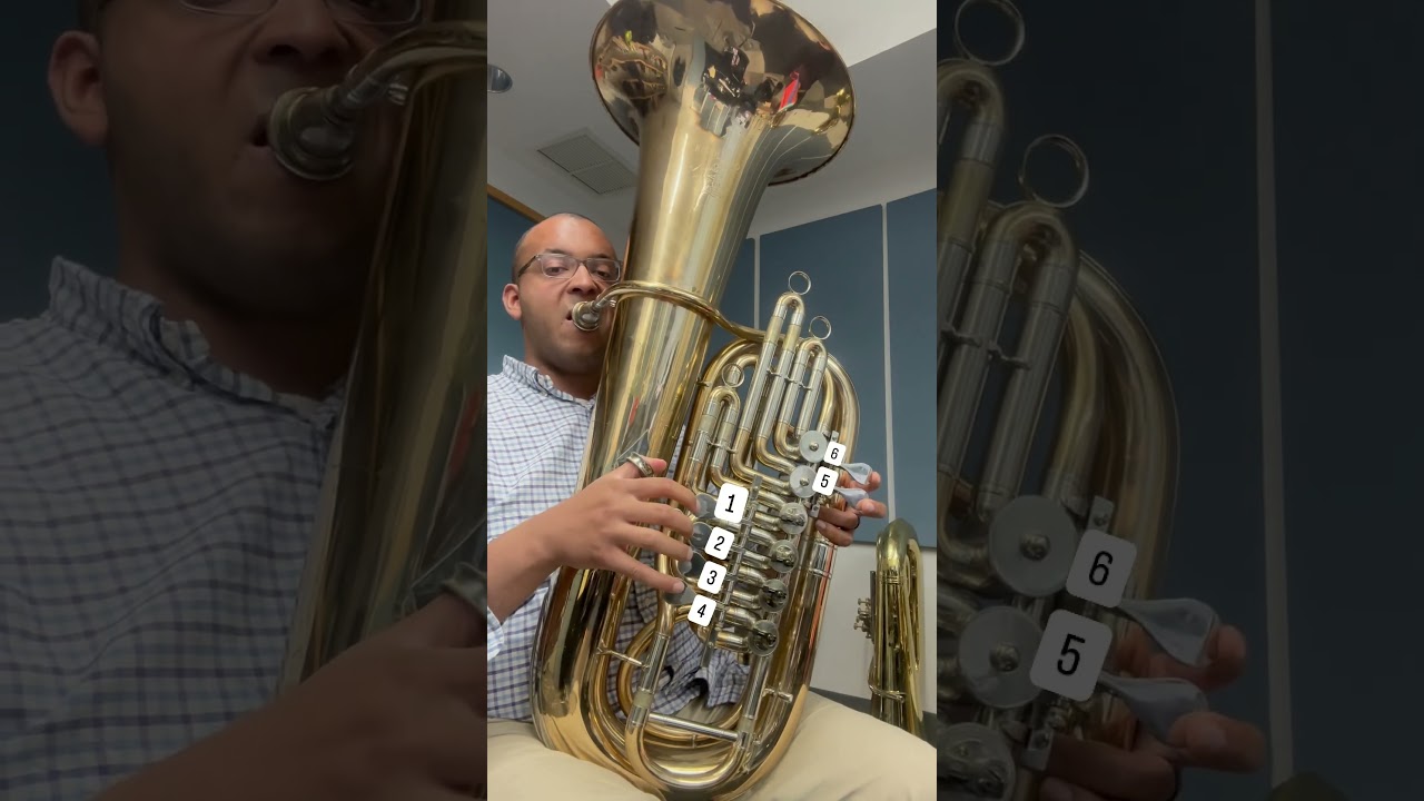 Six valves! More valves, more fun! #tuba