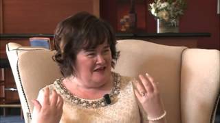 Susan Boyle In Malta ~ Questions Flashback to 2009 Britain's Got Talent Audition (28 Jul 14)