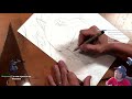 NEXT BATMAN Jace Fox DC Comics Art Stream With Jim Lee Sketches For BINC Part 1 Of 2