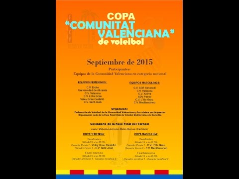 Copa Comunitat Valenciana de Voleibol - Femenina