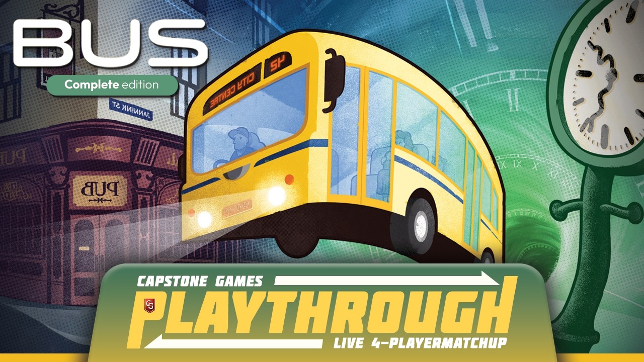 Capstone Games Team Plays Bus: Complete Edition