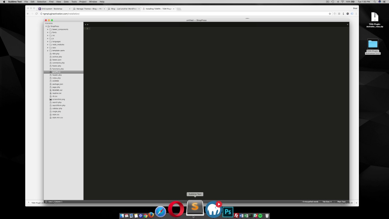 How to add the Kirki Toolkit with the TGM Plugin Activation library