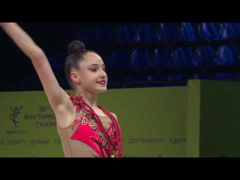 Carina Iacos (BEL) - Rope Q - 2020 European Championships Kyiv