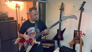 Video thumbnail for Warwick Buzzard 8 string fretless - song: Metallica - Nothing else matters by Hardys Rock Café