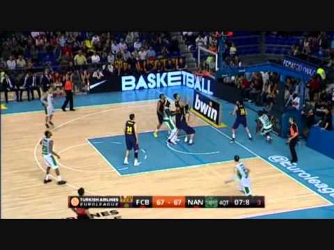 Je'kel Foster ( Nanterre ) game winner vs barcelona