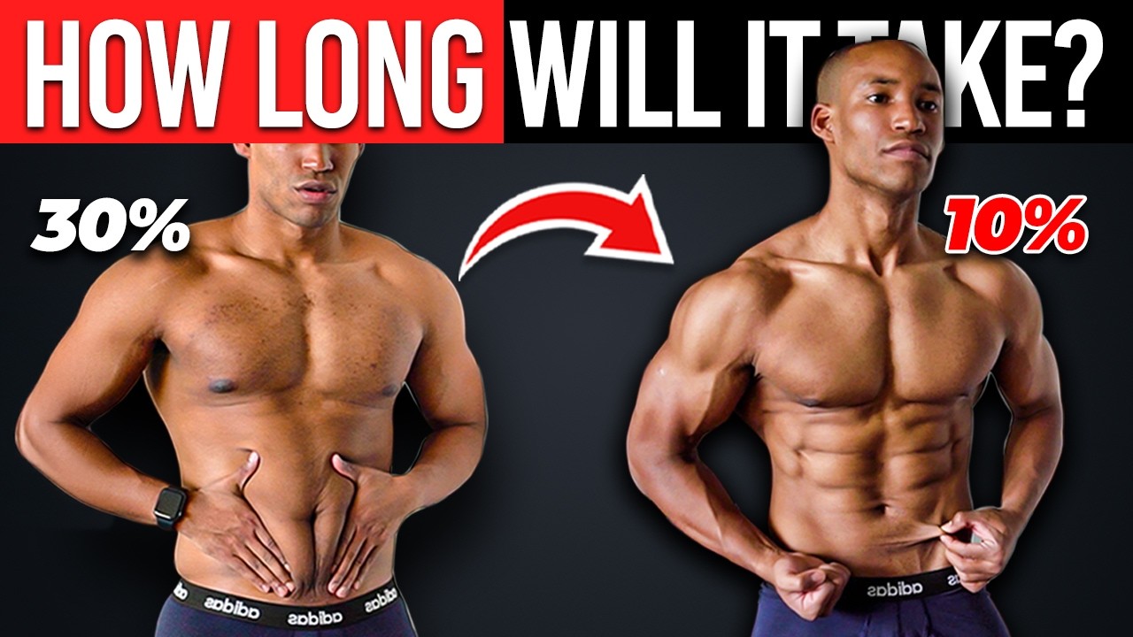 How Long Will It Take To Go From 30% Body Fat To 10%