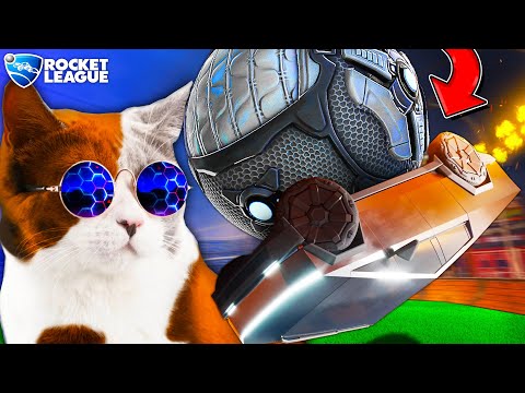 JOGADAS MAIS DIFÍCEIS com OS PIORES CARROS do ROCKET LEAGUE (ft. Jatozord)