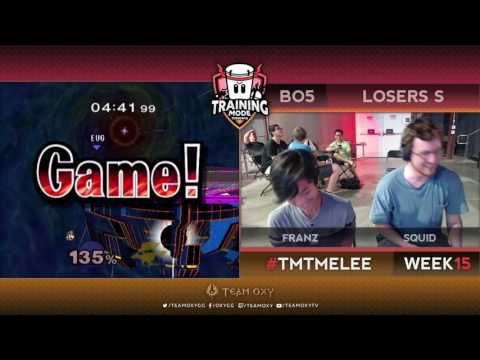 TMT 15 - Squid (Falco) VS Franz (Dr. Mario) - SSBM Losers Semis - Smash Melee