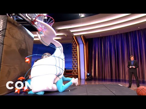 The Benihana Chef & Other Mascots Who Should Never Dunk | CONAN on TBS