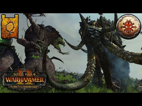MAMMOTHS and HELL PIT ABOMINATIONS! - Skaven vs. Norsca - Total War Warhammer 2