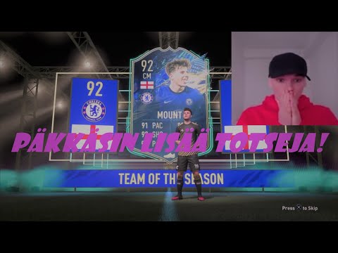 PÄKÄTTY VALIOLIIGA TOTS SUORAAN TIIMIIN - TOTS PACK OPENING #4
