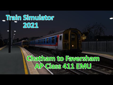Train Simulator 2021 Chatham to Faversham Class 411