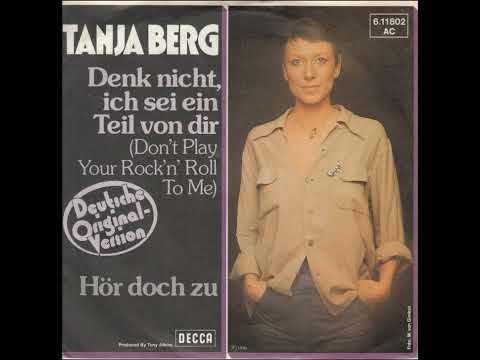 Tanja Berg ,,Denk nicht, ich sei ein Teil von Dir 1976