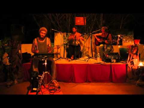 Three Pandas and the Moon - Handpan Ethno Chill Ambient HD, Arambol 2016