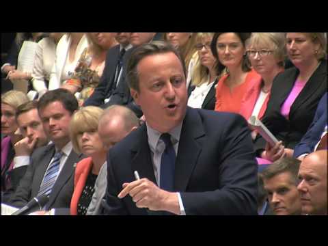 デヴィッド・キャメロンの最後のPMQ2016年7月13日 (David Cameron's last PMQs: 13 July 2016)