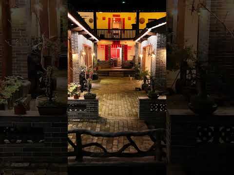 The Night View Of The Courtyard Is Particularly Charming #remodeling #funny #home