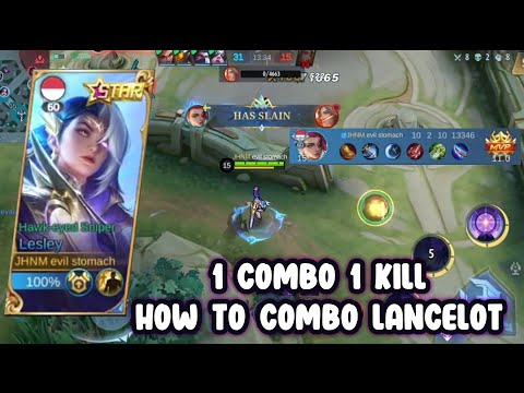 1 Combo 1 Kill! Build Emblem Lesley Anti Assasin | Lesley Top Global - MLBB