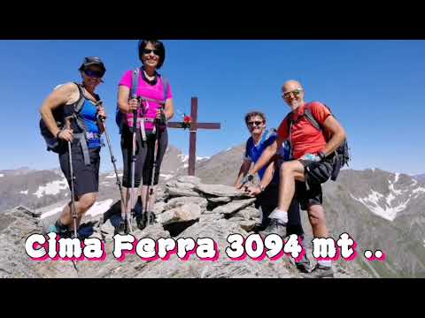 Cima Ferra 3094 mt Cima Fiutrusa 3103 mt Valle Varaita anello in quota 5 luglio 2020