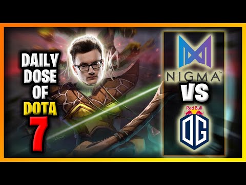 Team Nigma Omega league fountain dive & Miracle 1v5 Liquid! | Daily Dose of Dota #7