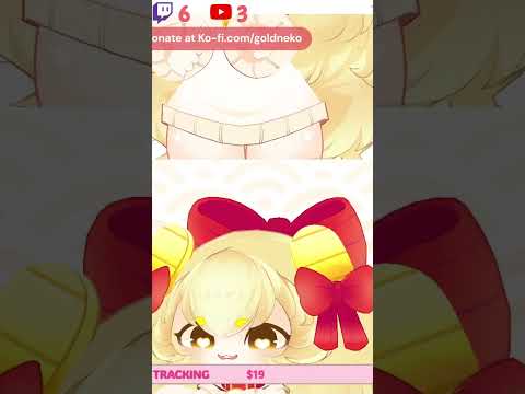 Goldie Floats Away | #goldieneko on #Twitch