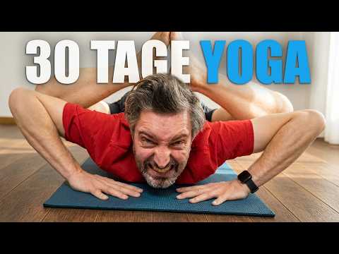 Ich hab einen Monat jeden Tag Yoga gemacht 🧘Selbstexperiment