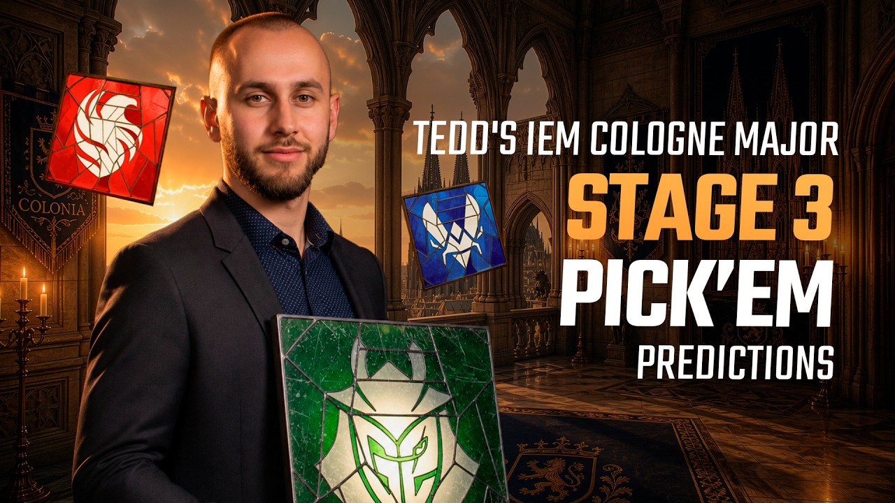 Tedd's IEM Cologne Major 2026 Stage 3 Pick'Em Predictions #skinclub