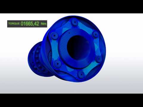 Top speed of 720 km/h - FLENDER high performance  coupling ARPEX ART