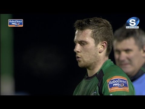 Jack Carty Penalty - Connacht v Leinster 4th January 2014
