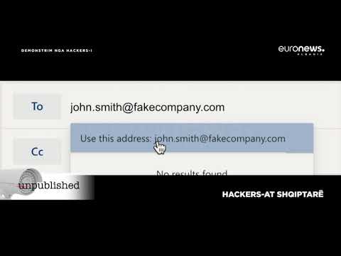 Hackeri shqiptar demonstron vjedhjen përmes emailit | Unpublished