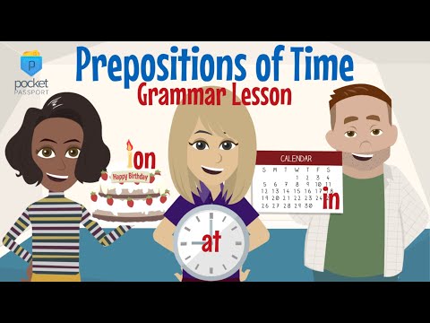 Prepositions of Time