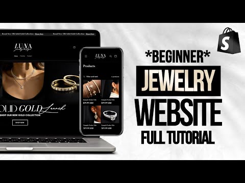 How to Make a Shopify Jewelry Store