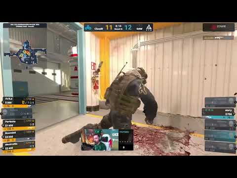 Cloud9 WINNING a CRAZY ROUND for OVERTIME on Nuke | Cloud9 vs. SAW - PGL CS2 Major Copenhagen 2024