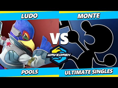 Wavedash 2023 - Monte (Game & Watch) Vs. Ludo (Falco) Smash Ultimate - SSBU