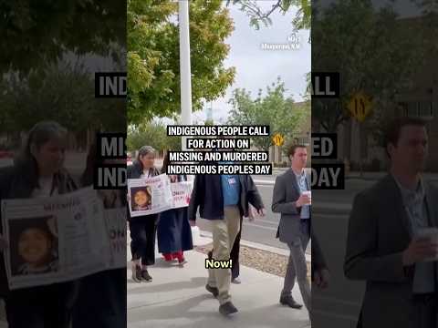 Video Thumbnail: Indigenous people call for action on Missing and Murdered Indigenous Peoples Day