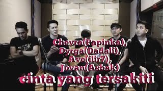 Download lagu Terbaru Chevra(Papinka), Dyrga(Dadali), Ave(ilir7), Johan(Asbak) cinta yang tersakiti mp3