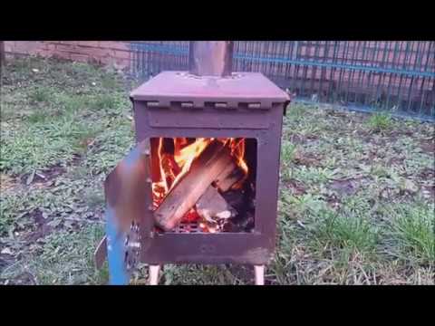 Mein Zeltofen, Outdoor, Survival, Bushcraft, Selbst gebaut.