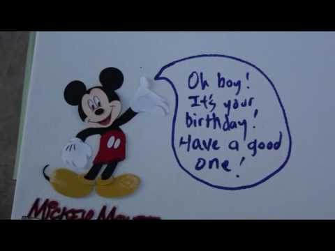 Happy Birthday Jemma Love Mickey