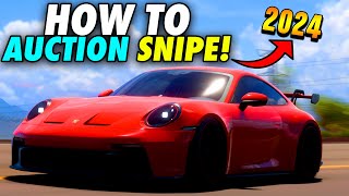 How to Snipe Cars in Forza Horizon 5 SUCCESSFULLY - Complete Auction House Guide (2024 UPDATED)