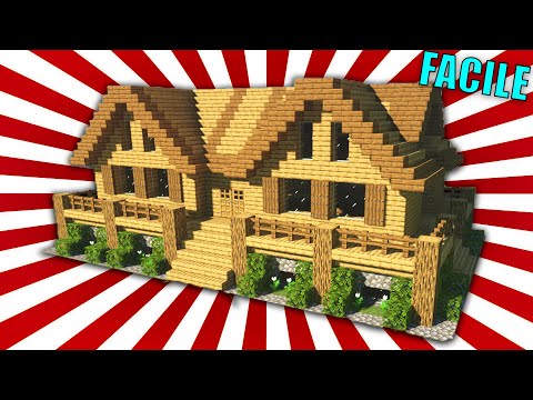 Alby -  HOW TO BUILD A CRAZY WOODEN VILLA!  - Minecraft Tutorials [FACILE]