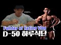 D-50 하루총식단을 찍어봤습니다│Fullday of Eating Vlog