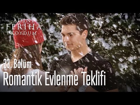 Emir kar yağdırıyor - Adını Feriha Koydum 23. Bölüm
