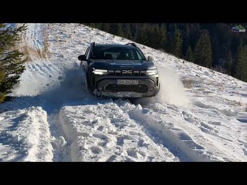 Dacia Duster 4x4 vs Deep Snow